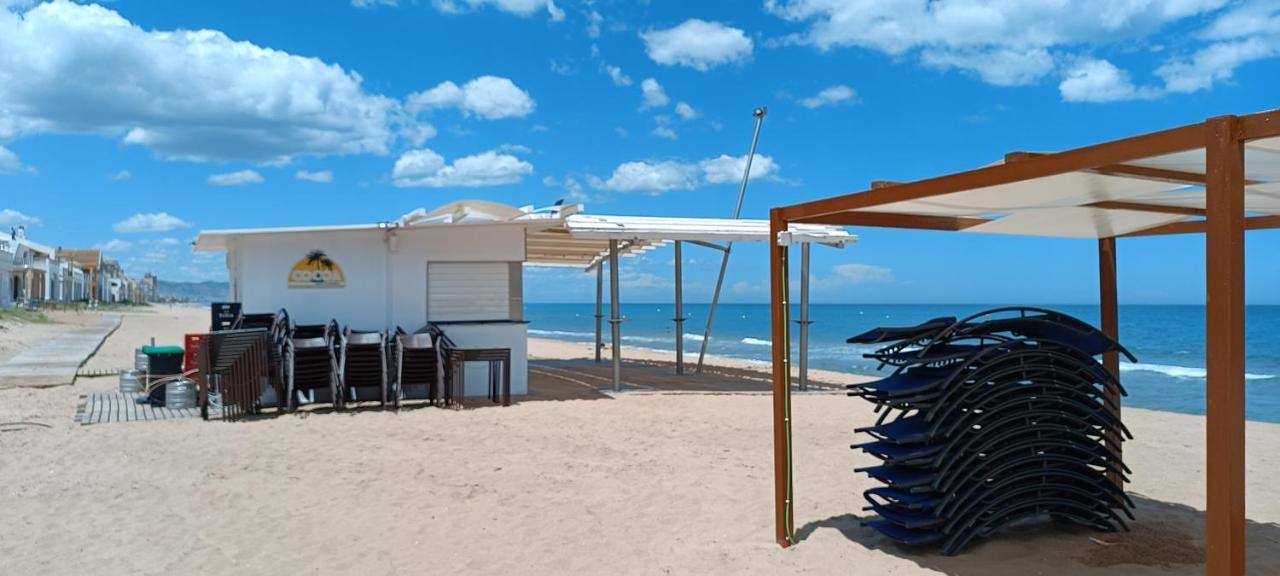 Sunset Room At Front Beach - Habitacion En La Playa Piso Privado Tavernes de Valldigna Zewnętrze zdjęcie
